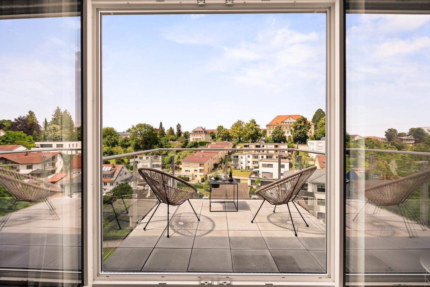 Golden Poodle Luxusappartment Am Neuen Schloss Tettang Tettnang Exterior photo